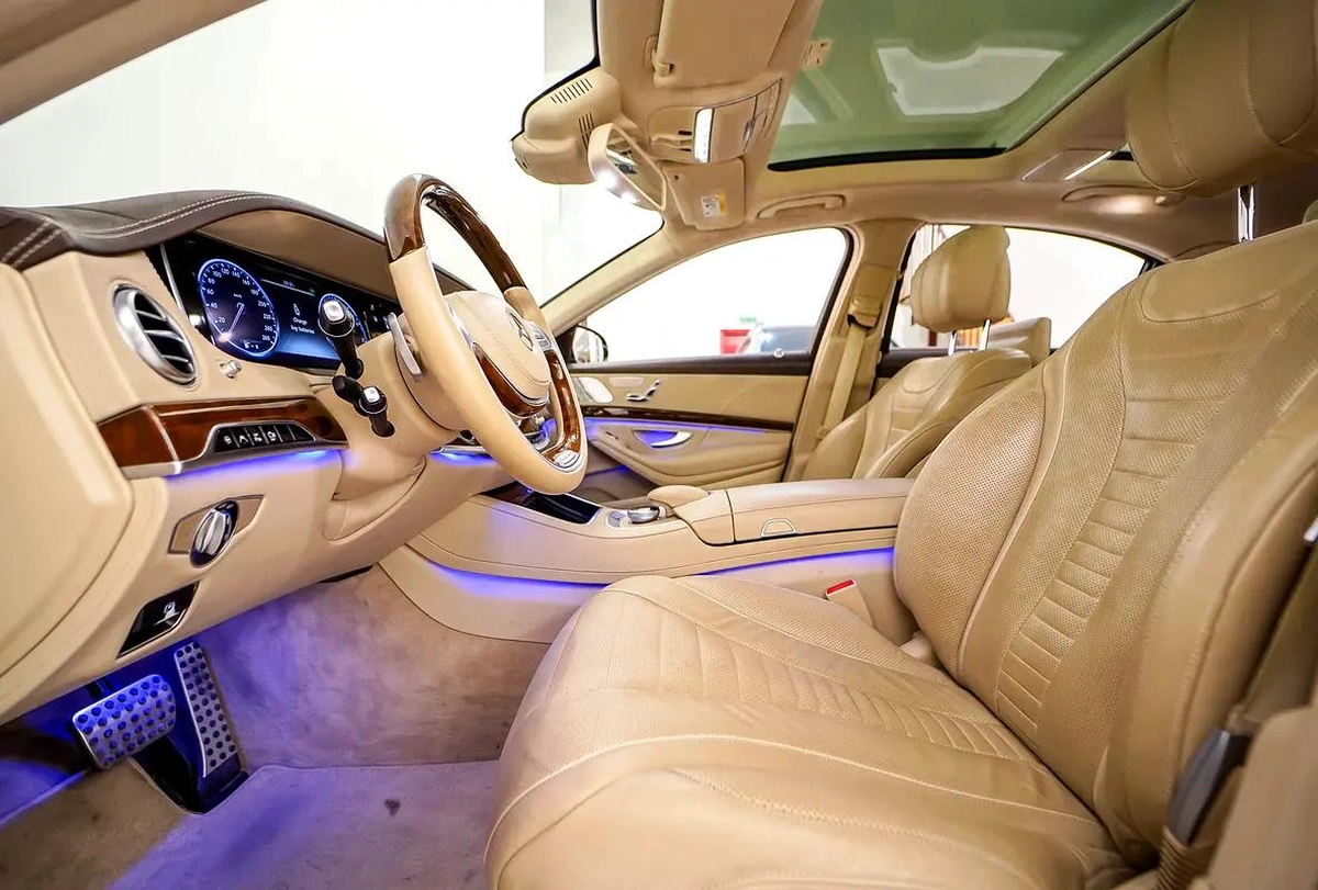 AED 1632 PM | MERCEDES S500 AMG 2014 | 4 BUTTON | WELL MAINTAINED | 1 YEAR WARRANTY | GCC-3-3