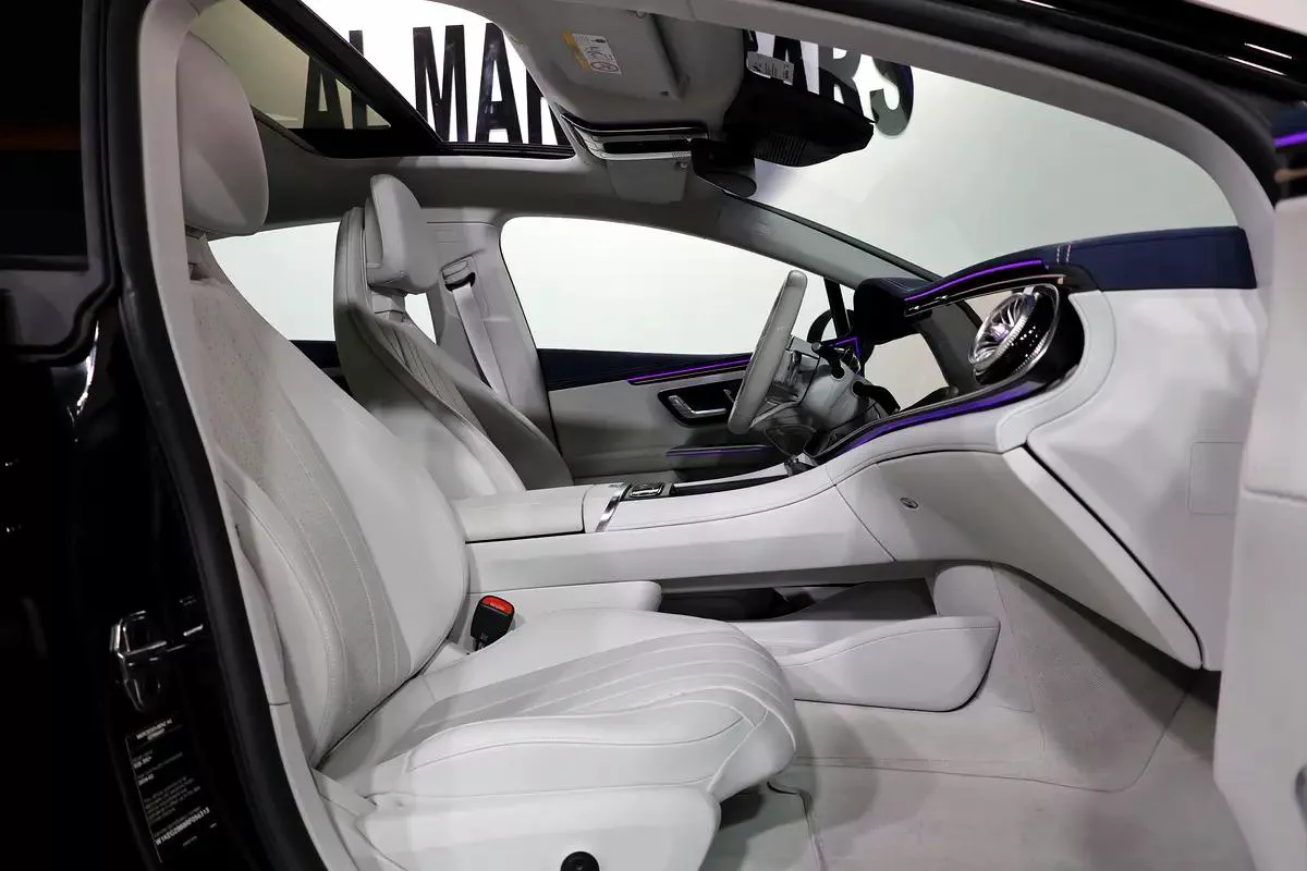 2024 Mercedes EQE 350+ 4MATIC | GARGASH WARRANTY + SERVICE CONTRACT I GCC Specs | ACCIDENTS FREE-13-13