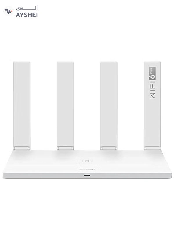 HUAWEI AX3 AX3000 (WS7100) Dual Band Wi-Fi Router, Dual-core Wi-Fi 6 Plus Revolution, Wi-Fi Speed up to 3000 Mbps, Supports Access Point Mode, Parental Control, Guest Wi-Fi white