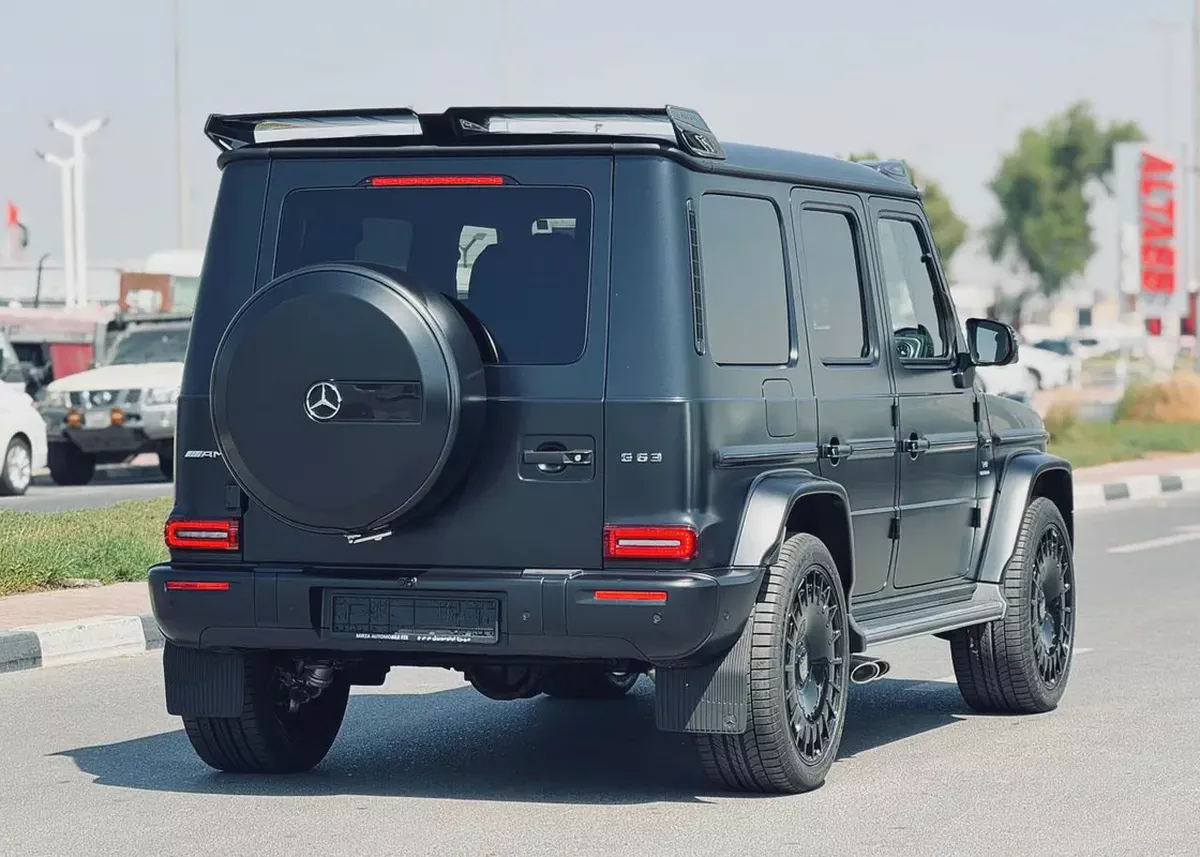 BENZ G63 | ///AMG | BRABUS BODY KIT | NIGHT PACKAGE | 2025 | ONLY : 13,377 KM | JP IMPORT | CLEAN-6-6