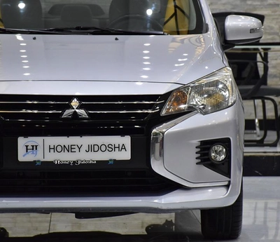 Mitsubishi Attrage ( 2021 Model ) in Silver Color GCC Specs-4