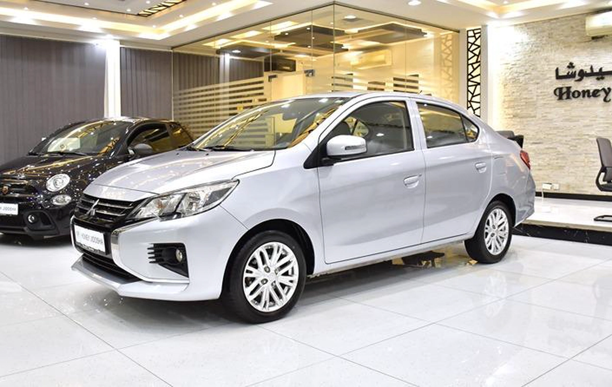 Mitsubishi Attrage ( 2021 Model ) in Silver Color GCC Specs-11-11