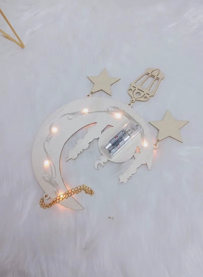 DubaiGallery Ramadan Decorations LED Light Eid Mubarak-1