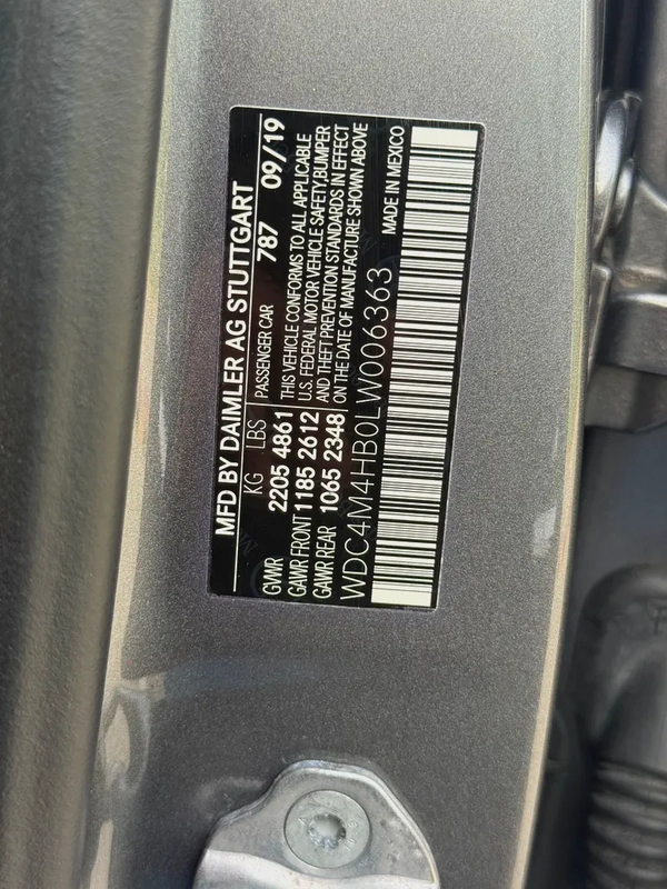 Mercedes-Benz GLB 250 4MATIC 2020, American Specs