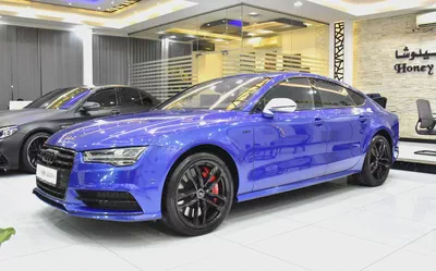 EXCELLENT DEAL for our Audi S7 Quattro TFSi ( 2016 Model ) in Blue Color GCC Specs-1
