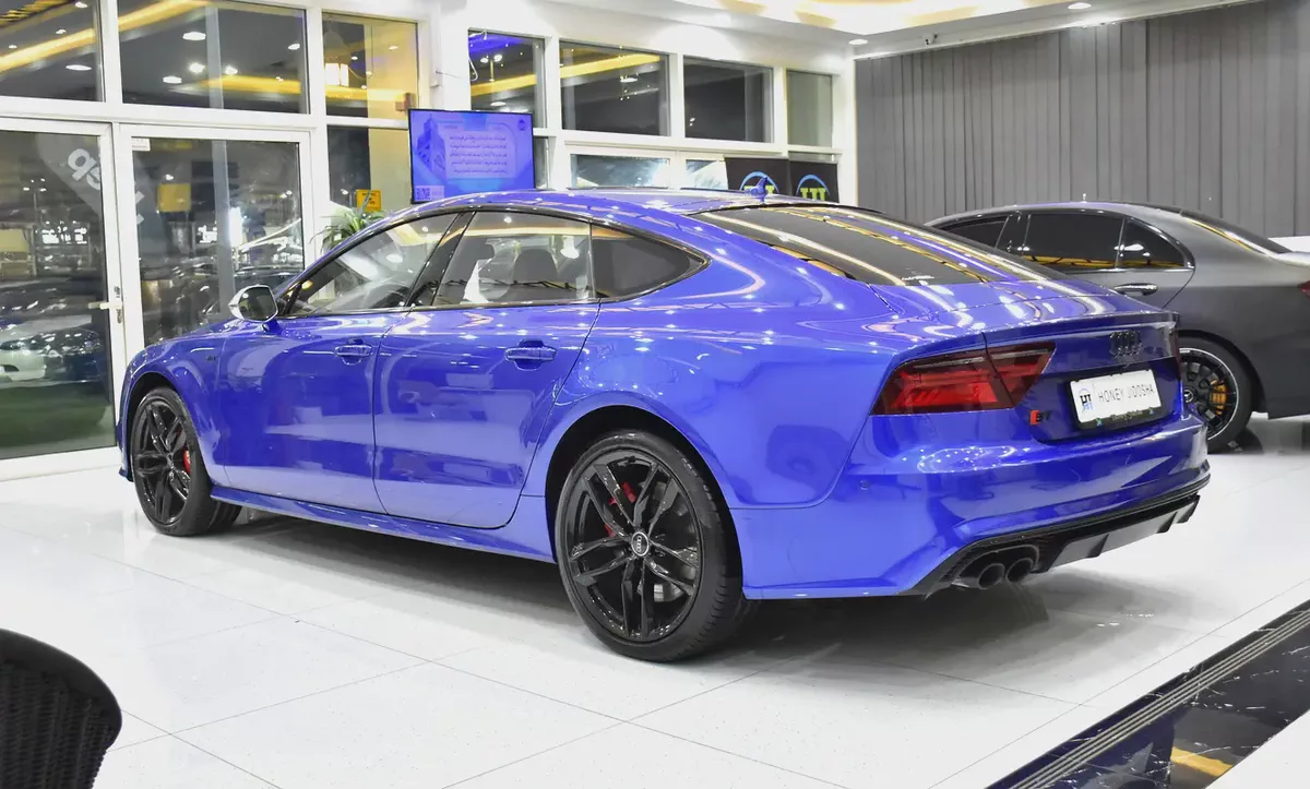 EXCELLENT DEAL for our Audi S7 Quattro TFSi ( 2016 Model ) in Blue Color GCC Specs-6-6