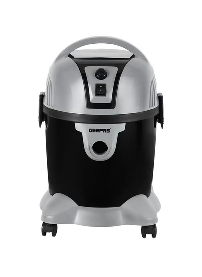 GEEPAS Wet and Dry Vacuum Cleaner 2800 W |18 L Tank Capacity, Powerful Copper Motor High Suction Power and Ergonomic Body, Blow Function | Includes Hose, Small Floor Brush, Service Tool and Extension Tube| Dust Full Indicator 360-Degree Turning and Special Wheels| 2 Years Warranty 18 L 2800 W GVC19026N Grey/Black-5