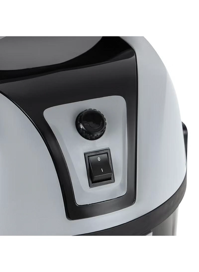 GEEPAS Wet and Dry Vacuum Cleaner 2800 W |18 L Tank Capacity, Powerful Copper Motor High Suction Power and Ergonomic Body, Blow Function | Includes Hose, Small Floor Brush, Service Tool and Extension Tube| Dust Full Indicator 360-Degree Turning and Special Wheels| 2 Years Warranty 18 L 2800 W GVC19026N Grey/Black-2