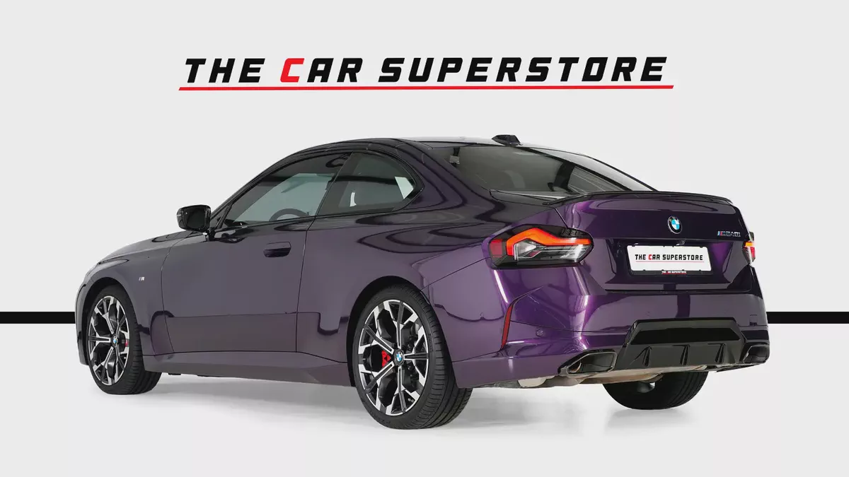 BMW M240i-GCC-BMW Warranty & Service Contract Until 2030-Single Owner-Showroom Condition-5-5