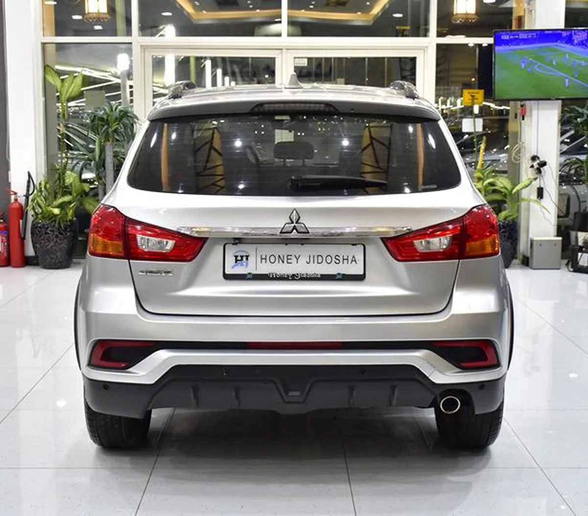 Mitsubishi ASX 4WD ( 2019 Model ) in Silver Color GCC Specs-10-10