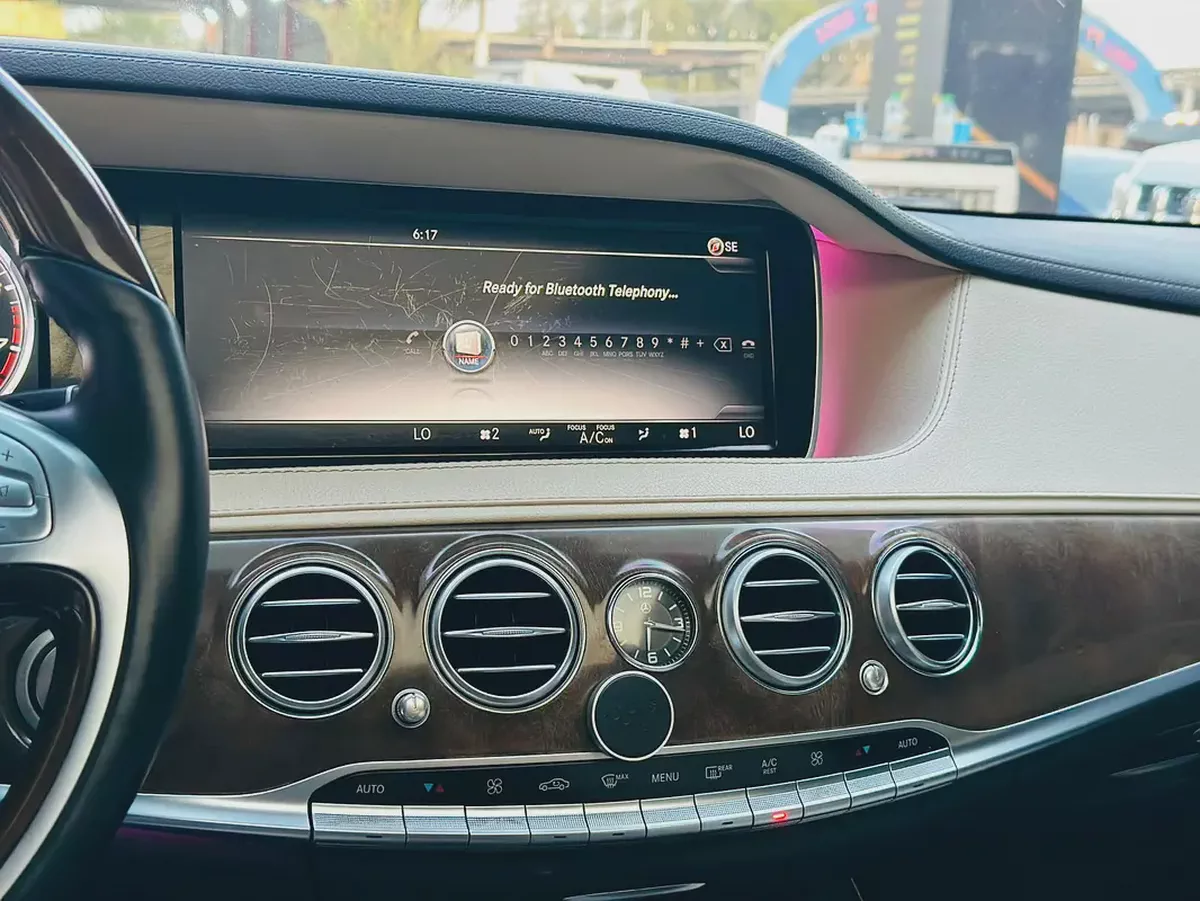 Mercedes-Benz S550 2015 | V8 Twin Turbo | Burmester | Full Luxury مواصفات أمريكية-14-14