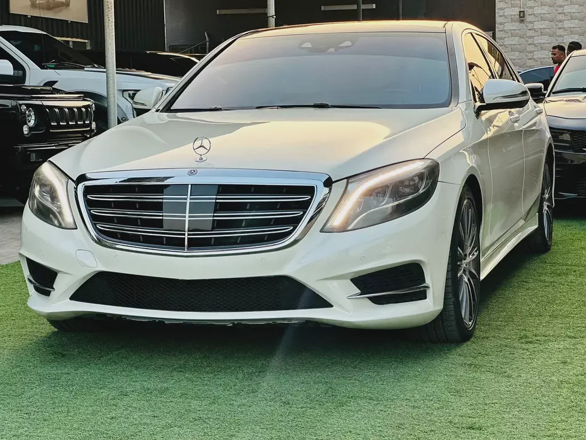 Mercedes-Benz S550 2015 | V8 Twin Turbo | Burmester | Full Luxury مواصفات أمريكية