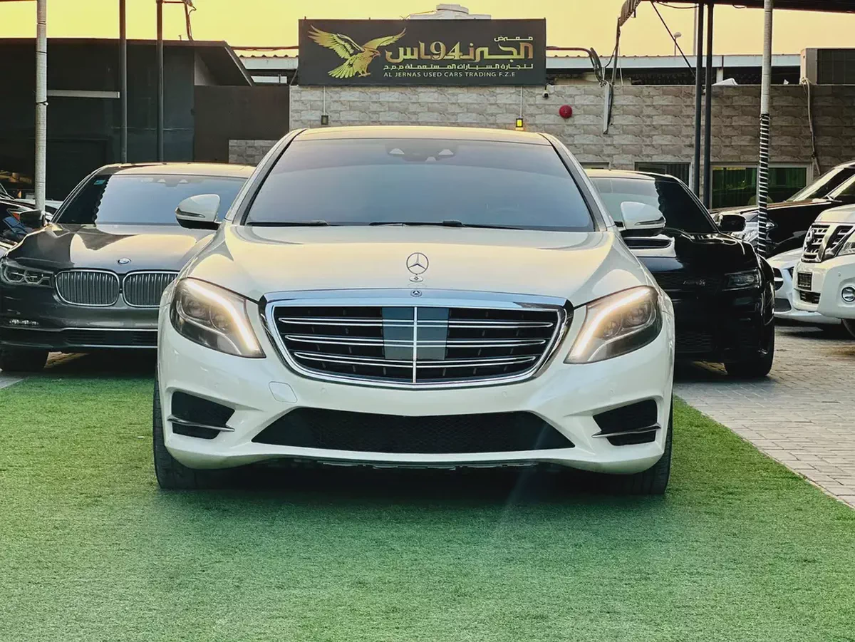 Mercedes-Benz S550 2015 | V8 Twin Turbo | Burmester | Full Luxury مواصفات أمريكية-2-2