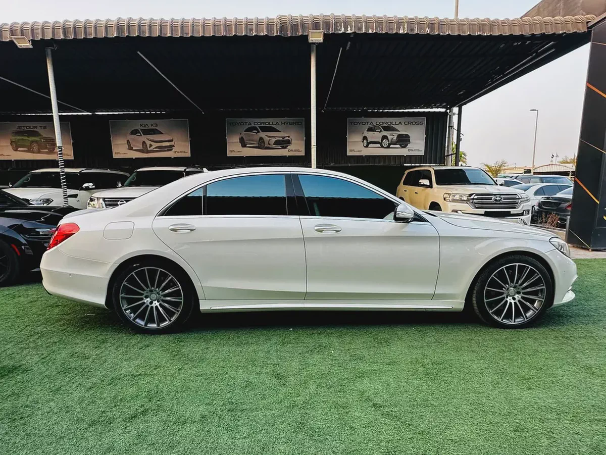 Mercedes-Benz S550 2015 | V8 Twin Turbo | Burmester | Full Luxury مواصفات أمريكية-3-3