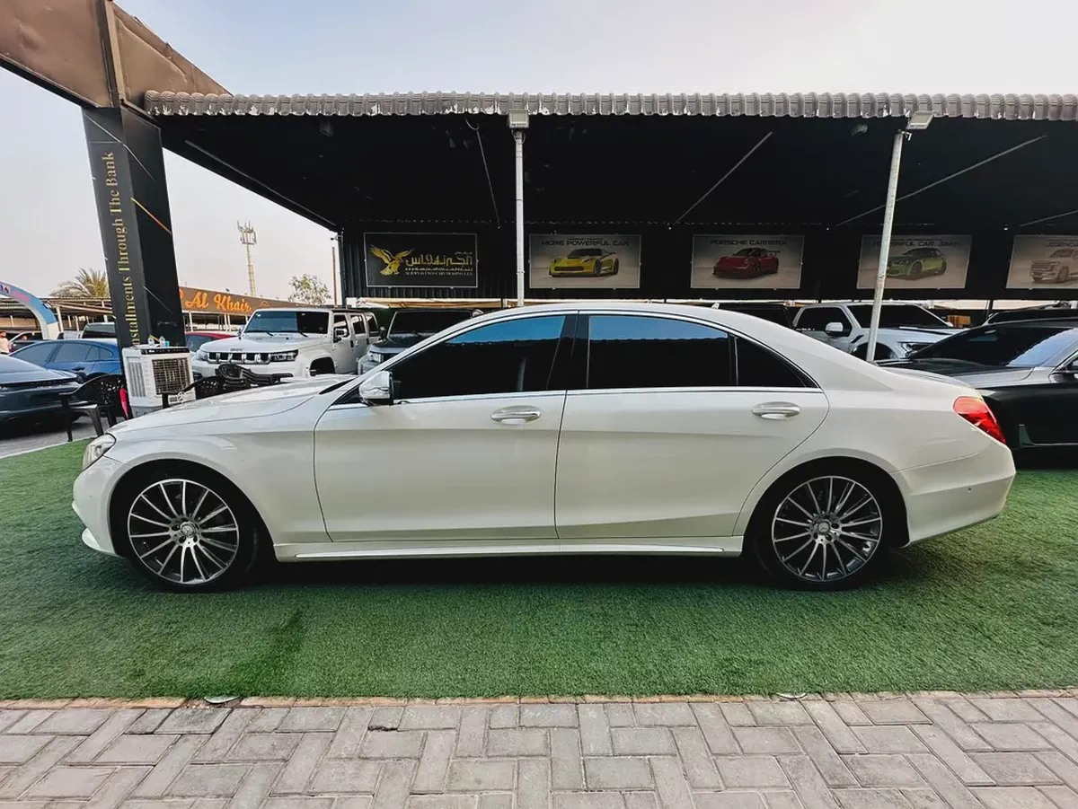 Mercedes-Benz S550 2015 | V8 Twin Turbo | Burmester | Full Luxury مواصفات أمريكية-5-5