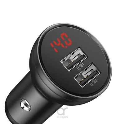 Baseus Car Charger With 3In1 Cable -1