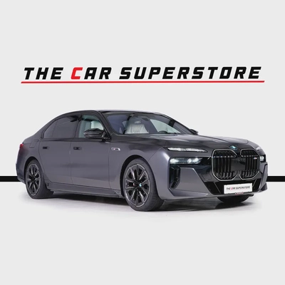 BMW M760E-Frozen Black Matt-Special Order-High Specifications-M Sports Package-Rear Executive Lounge-0