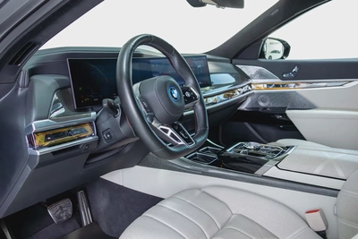 BMW M760E-Frozen Black Matt-Special Order-High Specifications-M Sports Package-Rear Executive Lounge-10