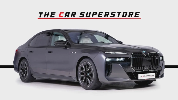 BMW M760E-Frozen Black Matt-Special Order-High Specifications-M Sports Package-Rear Executive Lounge
