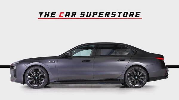 BMW M760E-Frozen Black Matt-Special Order-High Specifications-M Sports Package-Rear Executive Lounge
