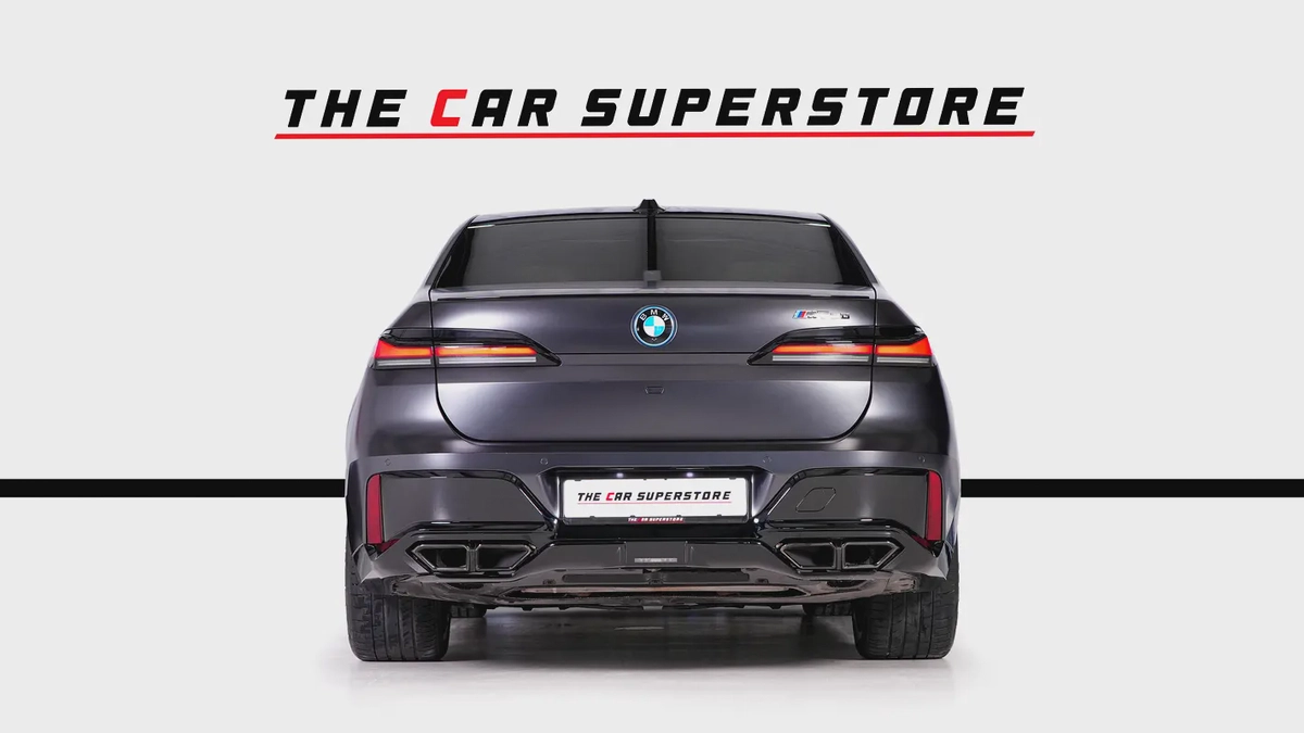 BMW M760E-Frozen Black Matt-Special Order-High Specifications-M Sports Package-Rear Executive Lounge-6-6