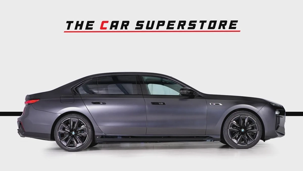 BMW M760E-Frozen Black Matt-Special Order-High Specifications-M Sports Package-Rear Executive Lounge