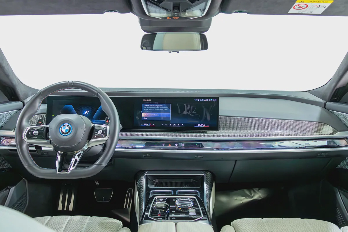 BMW M760E-Frozen Black Matt-Special Order-High Specifications-M Sports Package-Rear Executive Lounge-9-9