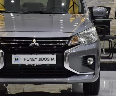 Mitsubishi Attrage ( 2021 Model ) in Grey Color GCC Specs-4