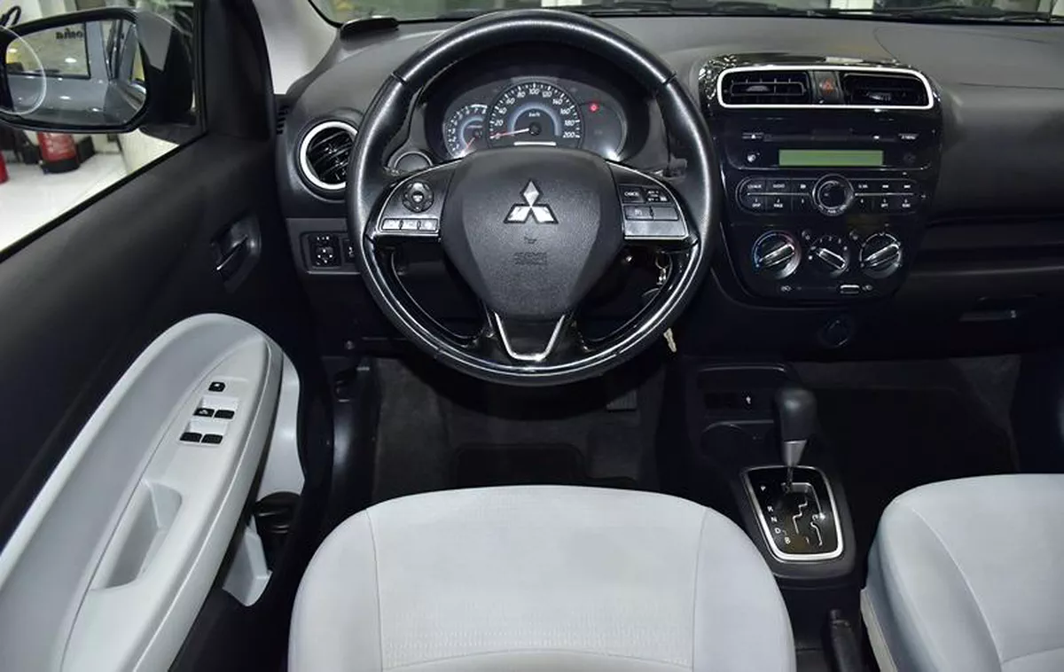 Mitsubishi Attrage ( 2021 Model ) in Grey Color GCC Specs-6-6