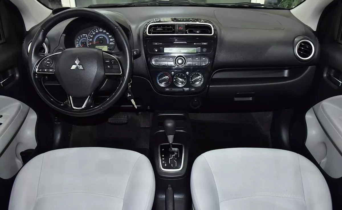 Mitsubishi Attrage ( 2021 Model ) in Grey Color GCC Specs-1-1
