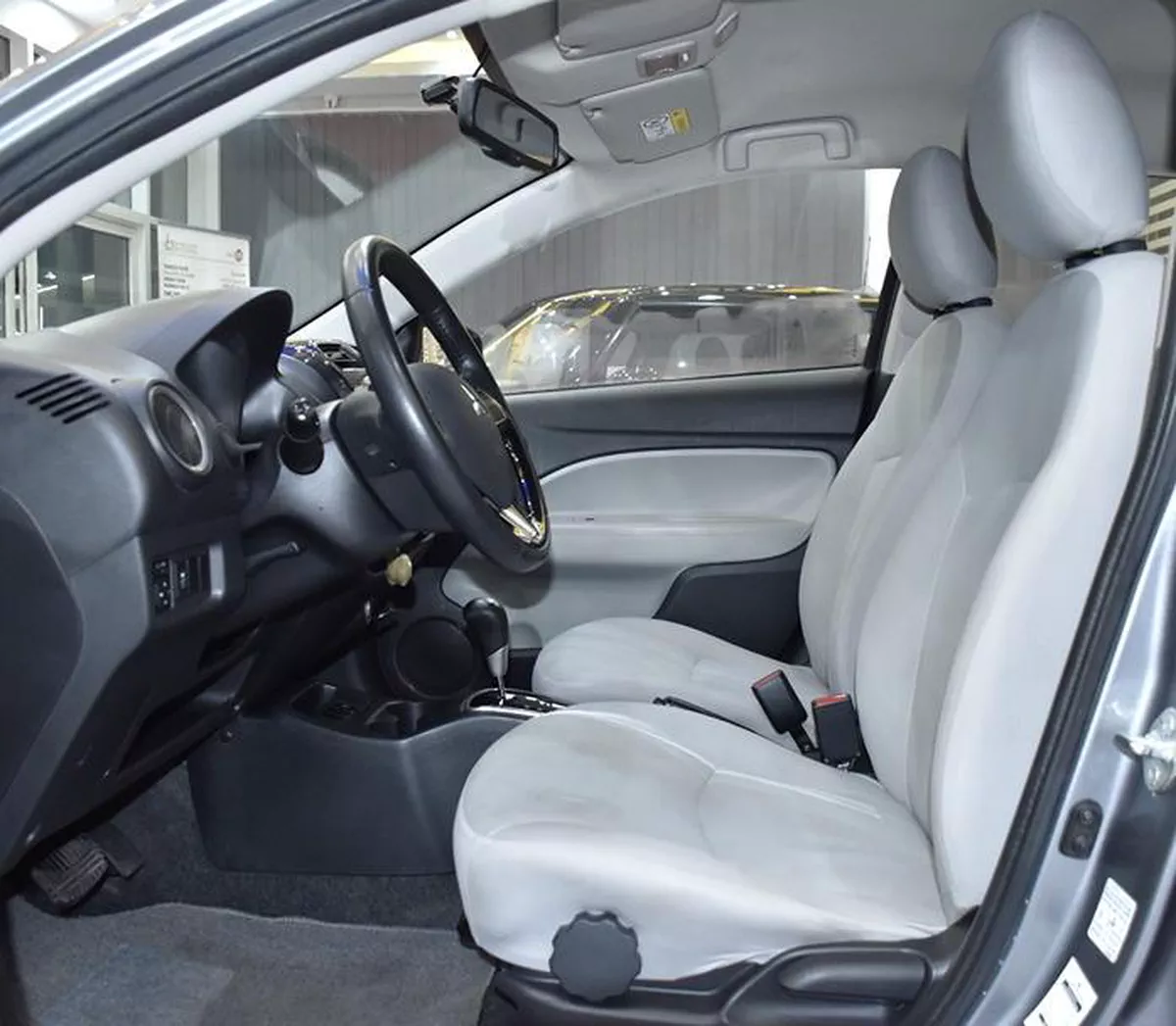 Mitsubishi Attrage ( 2021 Model ) in Grey Color GCC Specs-3-3