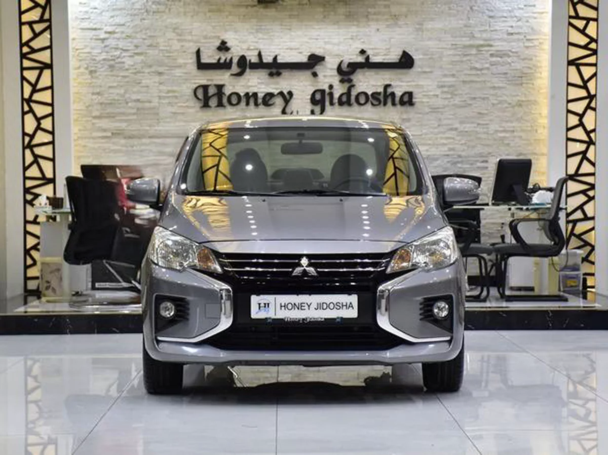 Mitsubishi Attrage ( 2021 Model ) in Grey Color GCC Specs