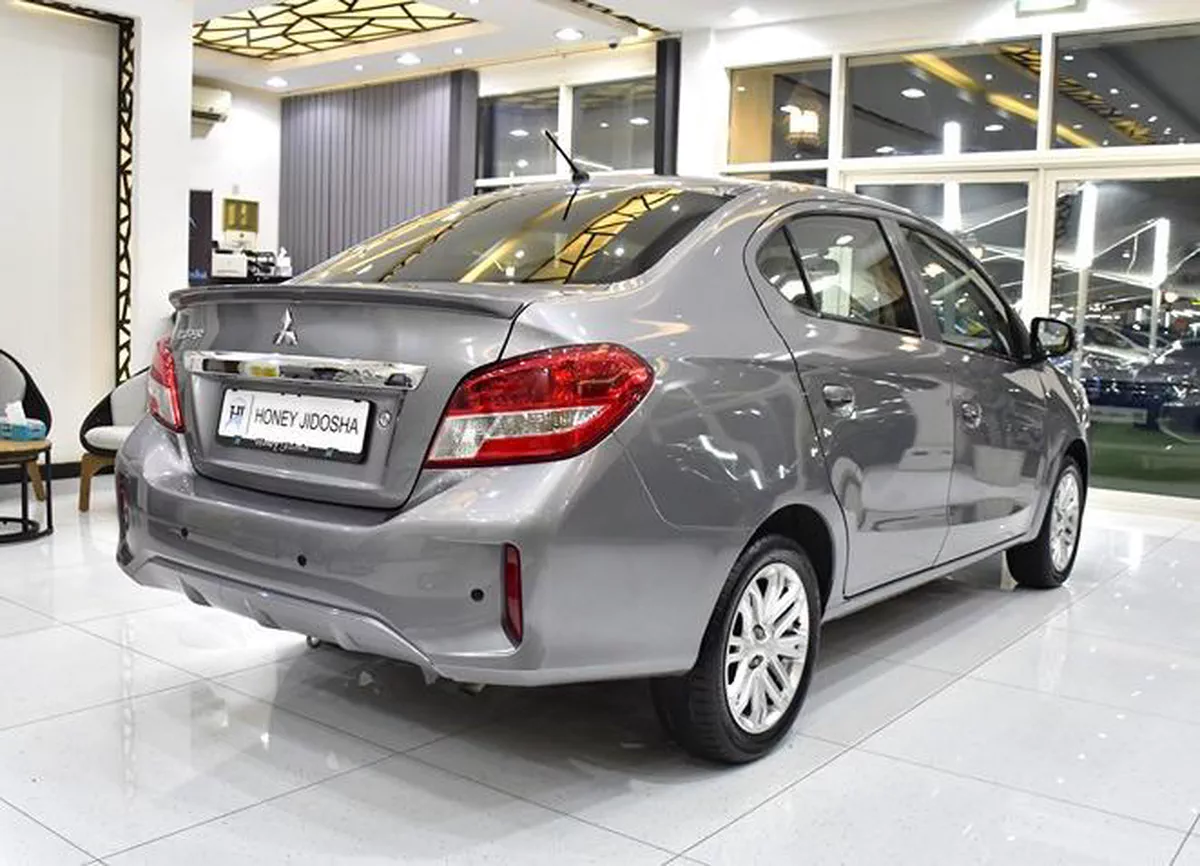 Mitsubishi Attrage ( 2021 Model ) in Grey Color GCC Specs-12-12