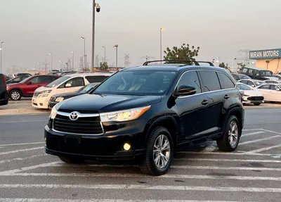 Toyota Highlander  2014 Toyota Highlander Full Option 3.5L V6 - Rear Camera - Push Start - Auto Trunk - AWD 4x4 - S-1