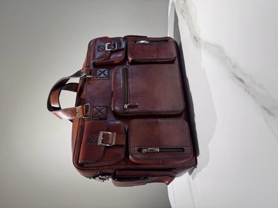 genuine leather hand bag-4