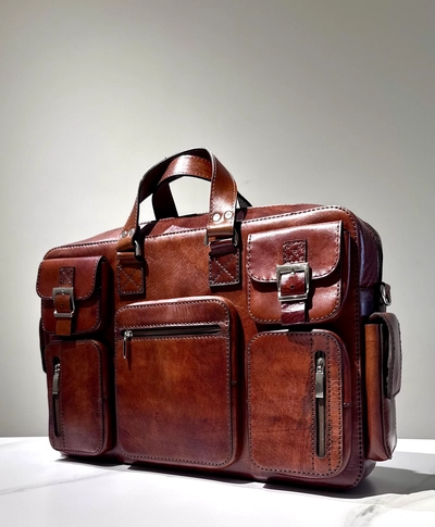 genuine leather hand bag-1