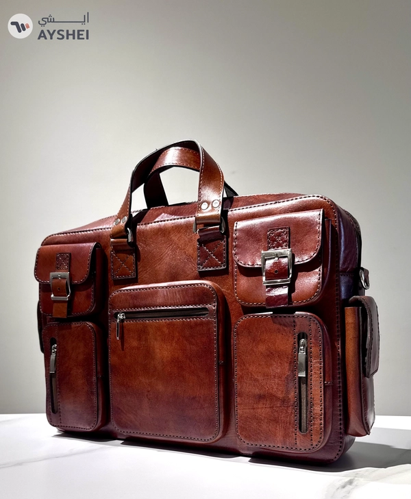 genuine leather hand bag