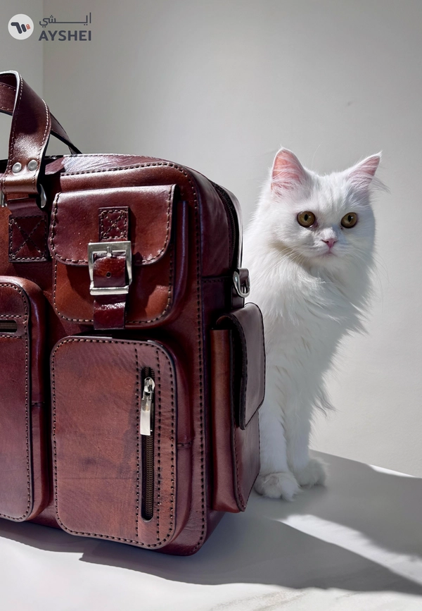 genuine leather hand bag