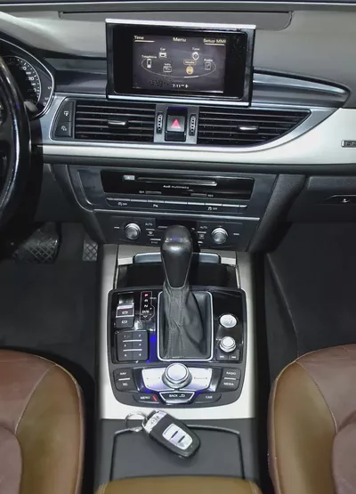 EXCELLENT DEAL for our Audi A6 35FSi Quattro ( 2016 Model ) in Black Color GCC Specs-12