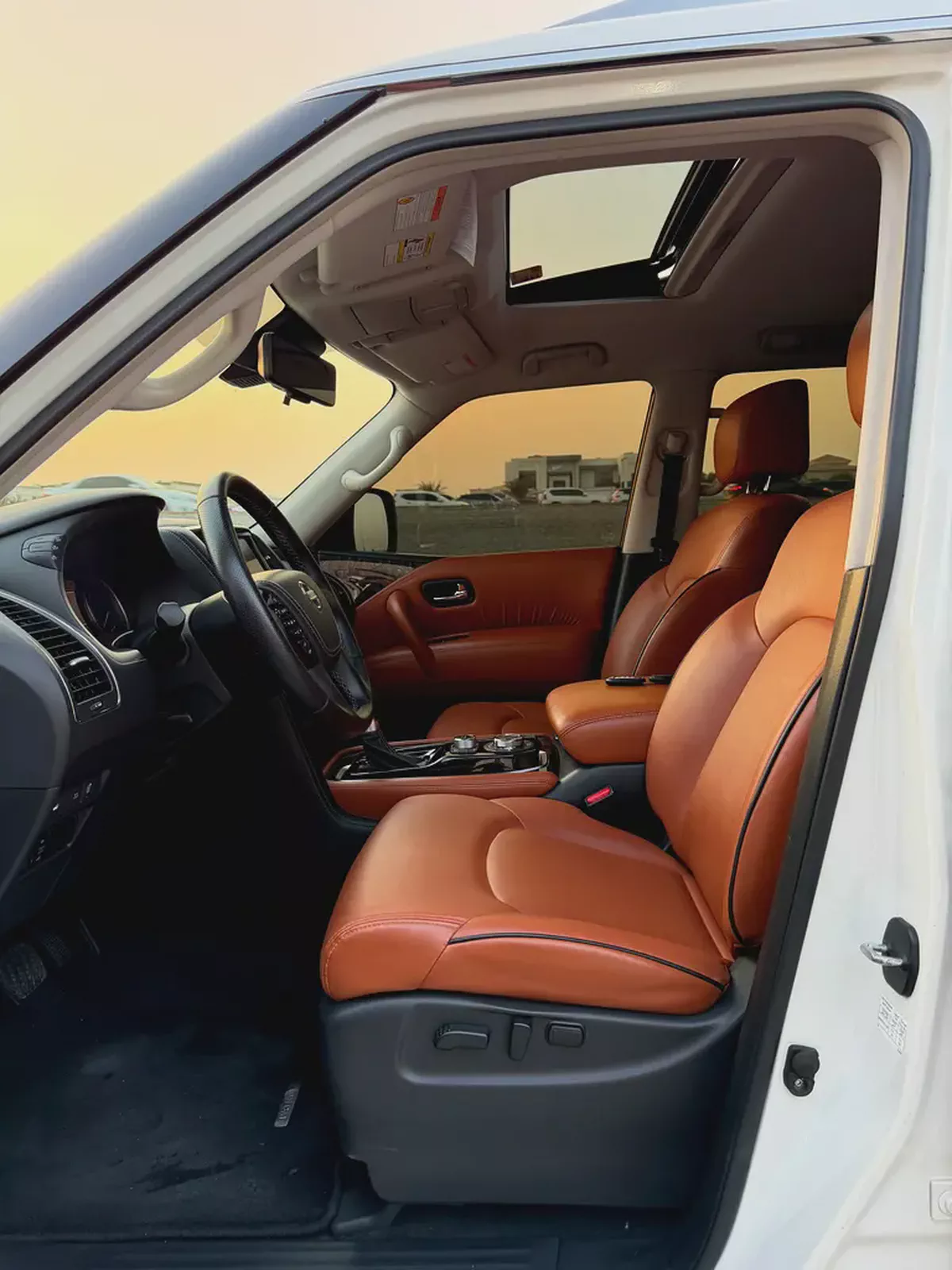 2021 Nissan Patrol SE Titanium GCC Specs نيسان باترول 2021 خليجي 6 سلندر تيتانيوم صبغ الوكاله-10-10