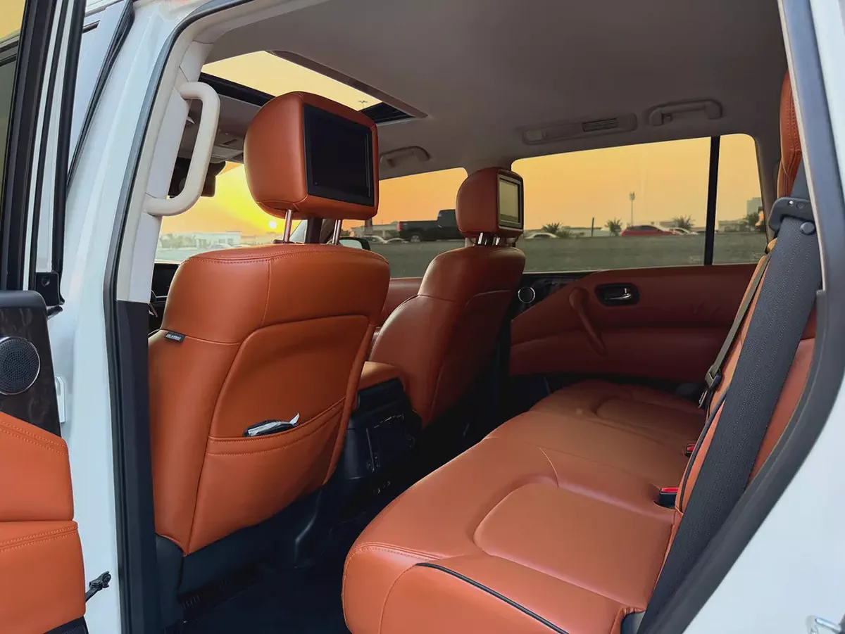 2021 Nissan Patrol SE Titanium GCC Specs نيسان باترول 2021 خليجي 6 سلندر تيتانيوم صبغ الوكاله-13-13