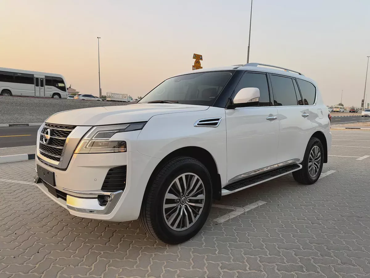 2021 Nissan Patrol SE Titanium GCC Specs نيسان باترول 2021 خليجي 6 سلندر تيتانيوم صبغ الوكاله-2-2