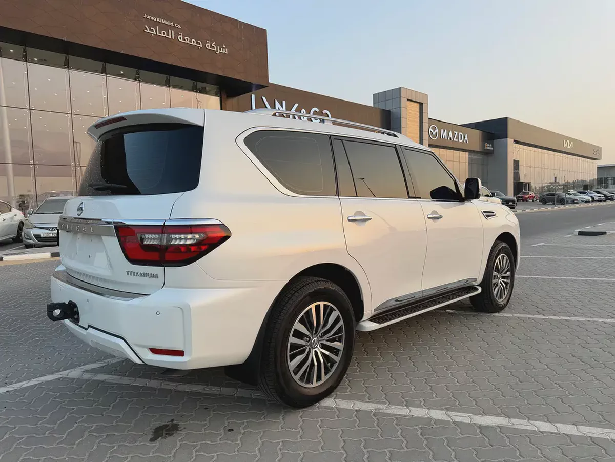 2021 Nissan Patrol SE Titanium GCC Specs نيسان باترول 2021 خليجي 6 سلندر تيتانيوم صبغ الوكاله-3-3