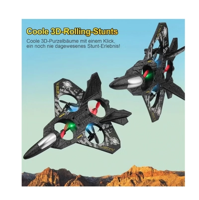 Marzban RC Aeroplane 2.4GHz Remote Control L0712 Quadcopter Floating Fighter Plane -5