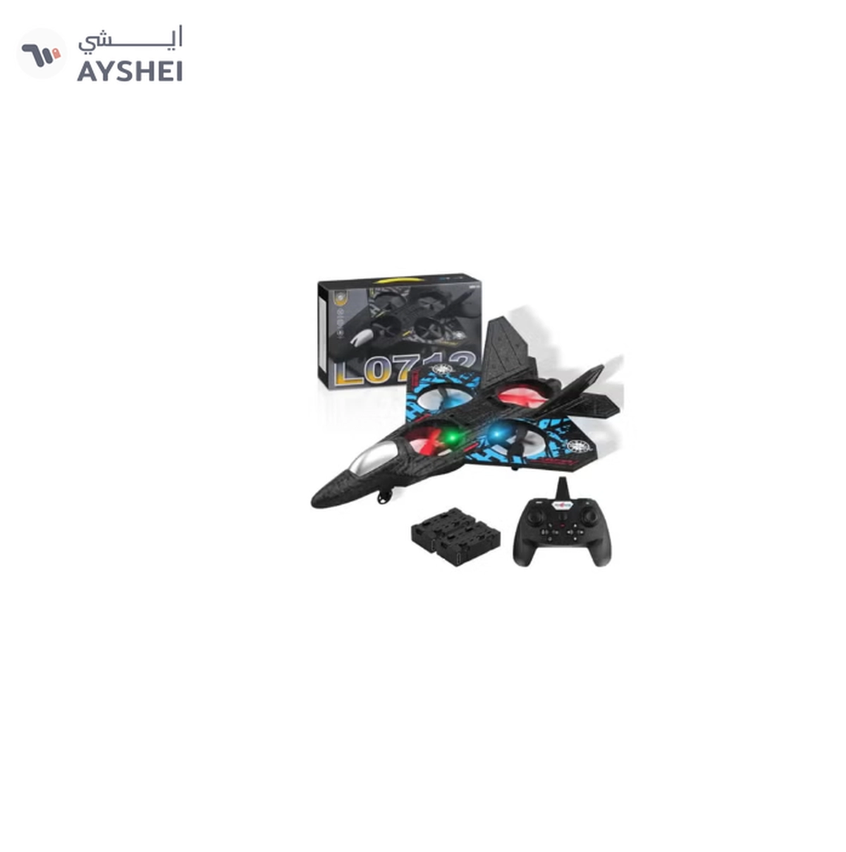 Marzban RC Aeroplane 2.4GHz Remote Control L0712 Quadcopter Floating Fighter Plane -1-1