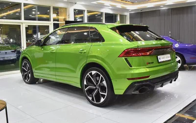 AED 3,808 EMi for 5Yrs | Audi RS Q8 ( 2022 Model ) in Green Color European Specs-6