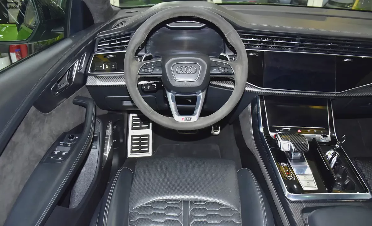 AED 3,808 EMi for 5Yrs | Audi RS Q8 ( 2022 Model ) in Green Color European Specs-11-11