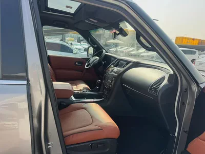 Nissan patrol 2014 fullopshin Gary color GCC Caleb car-1
