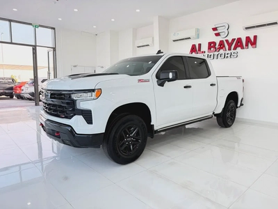 شيفروليه سيلفرادو تريل بوس ابيض/احمر خليجي 2023 Chevrolet Silverado 1500 LT Trail Boss | GCC Specs-1