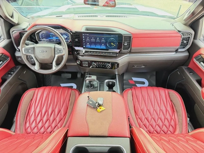 شيفروليه سيلفرادو تريل بوس ابيض/احمر خليجي 2023 Chevrolet Silverado 1500 LT Trail Boss | GCC Specs-8